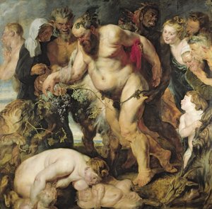 O Silenus Bêbado, c.1617-18